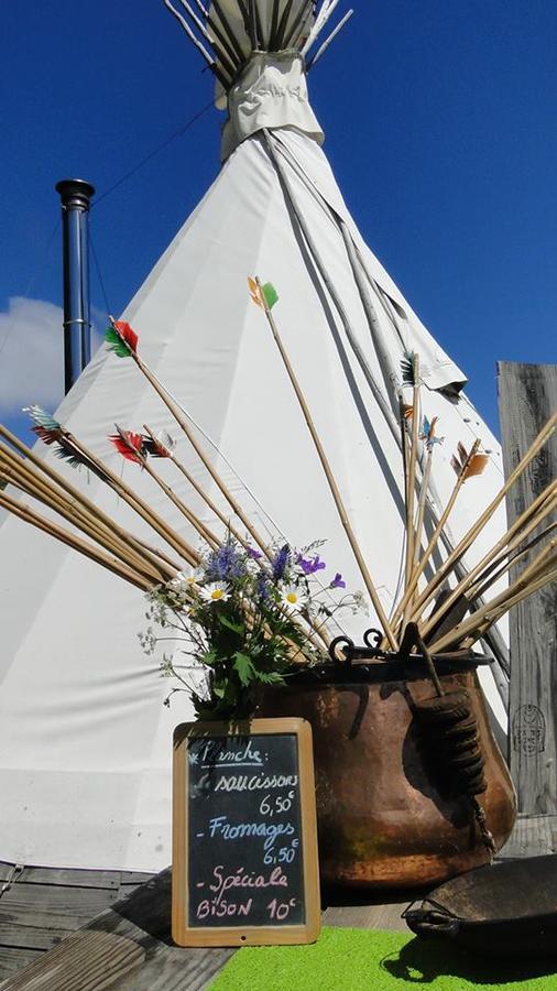 Village Tipi La Féclaz Eksteriør billede