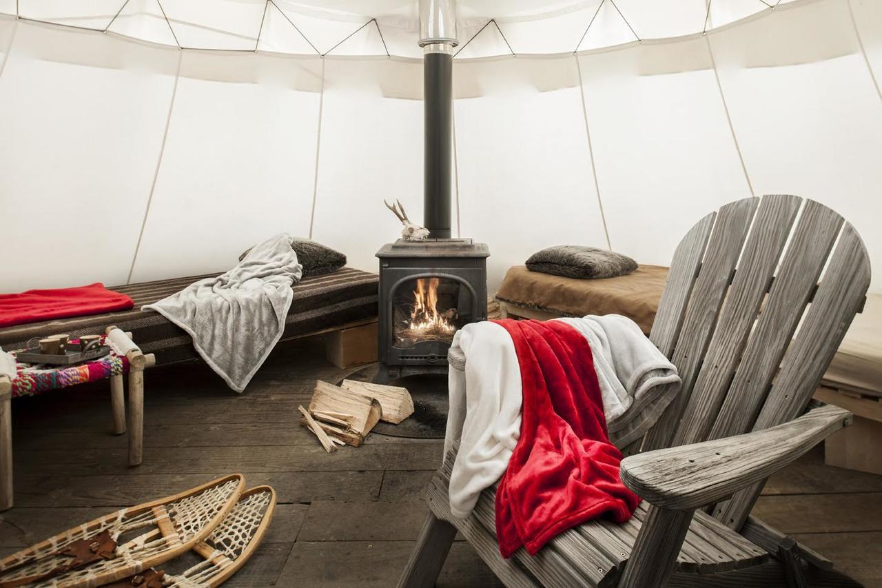 Village Tipi La Féclaz Eksteriør billede