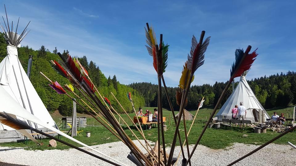 Village Tipi La Féclaz Eksteriør billede